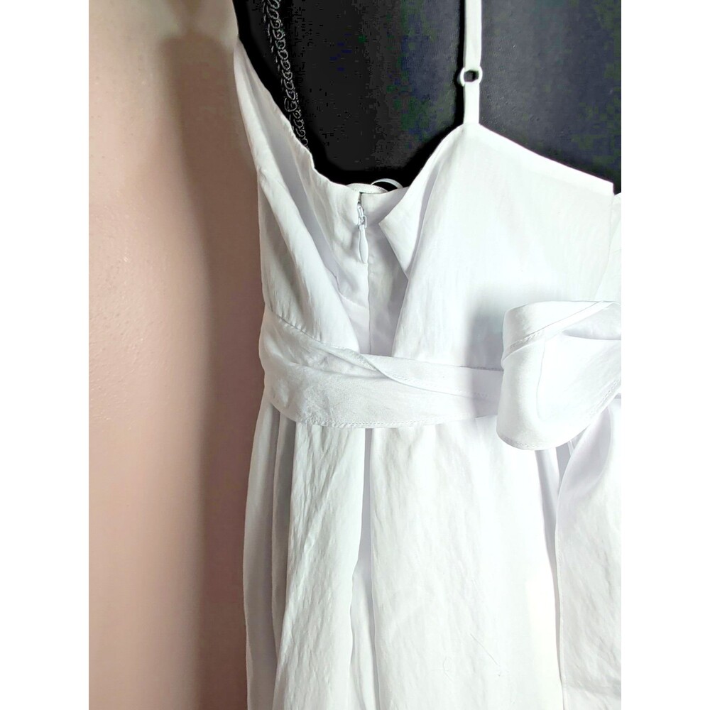 NWT Vince. White Panel Midi Dress XL - Quiet Luxury Minimalist Bridal Event - Picture 8 of 15